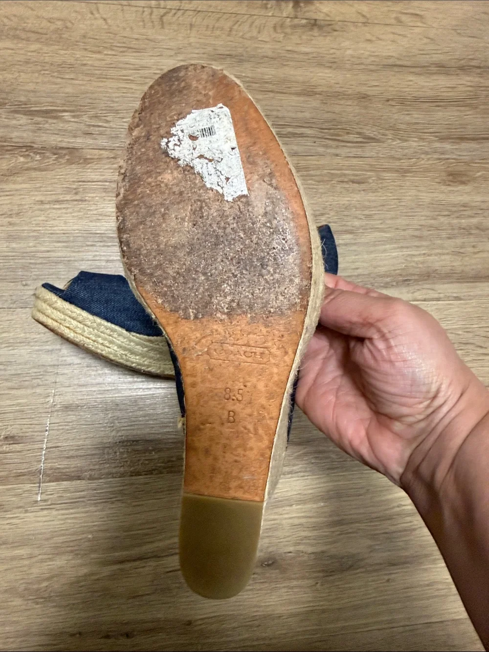 Coach women peep